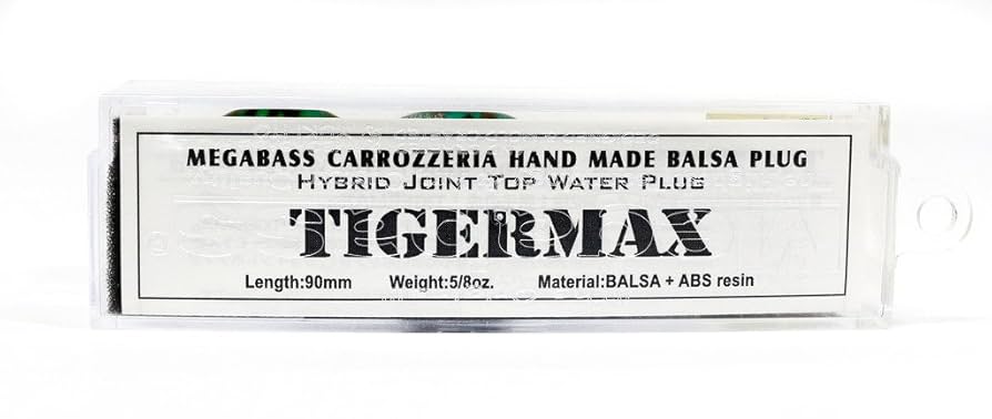 メガバス ito タイガーマックス バルサ+ABS ホットタイガー 新品未開封 Amazon.co.jp: メガバス(Megabass) ルアー TIGER MAX ホット